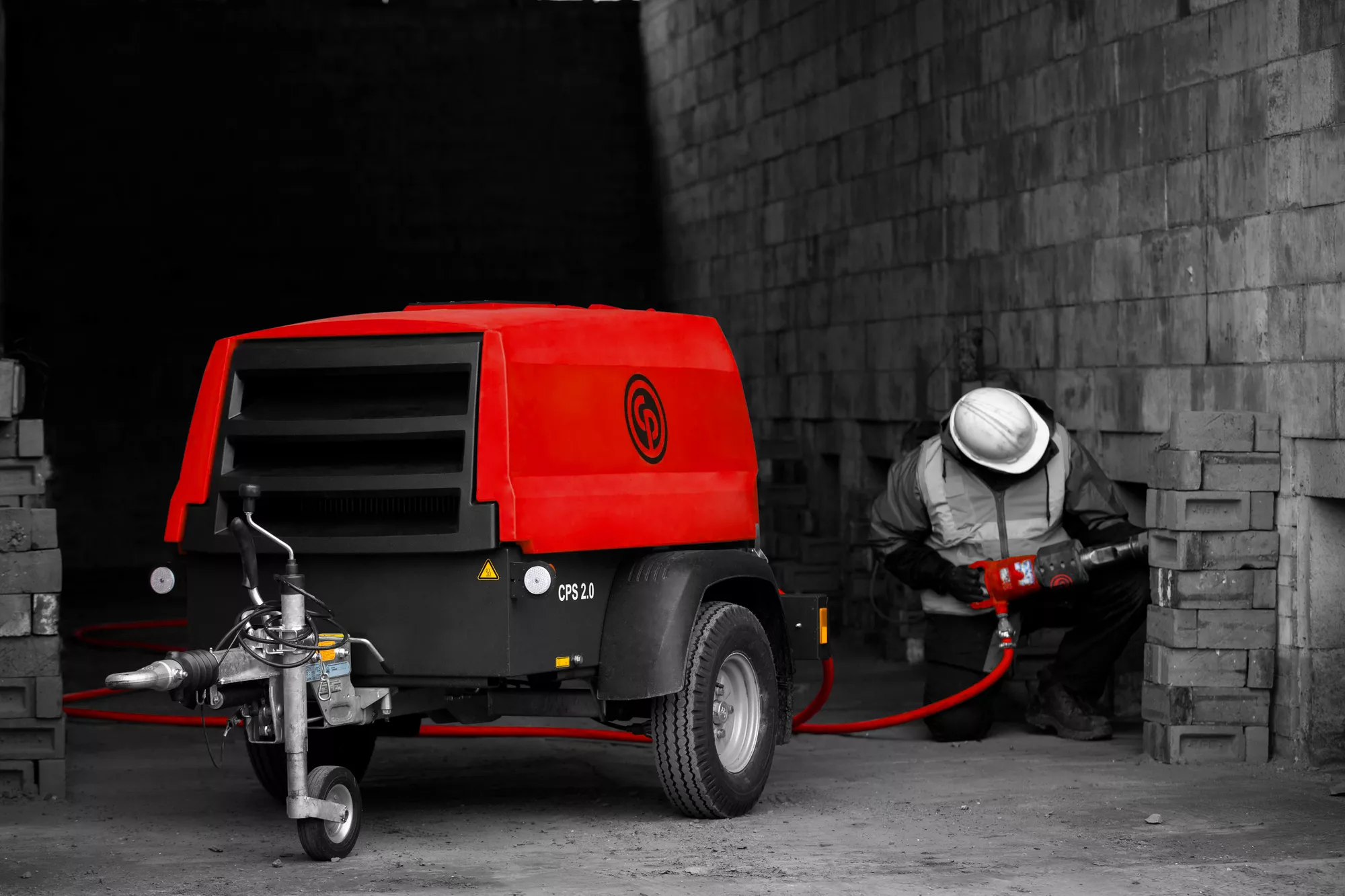 Sprężarka Chicago Pneumatic CPS 2.5G Red Rock [12kVA] 
